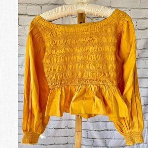 Free People Peplum Top